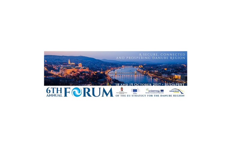 6th Annual Forum of the EU Strategy for the Danube Region