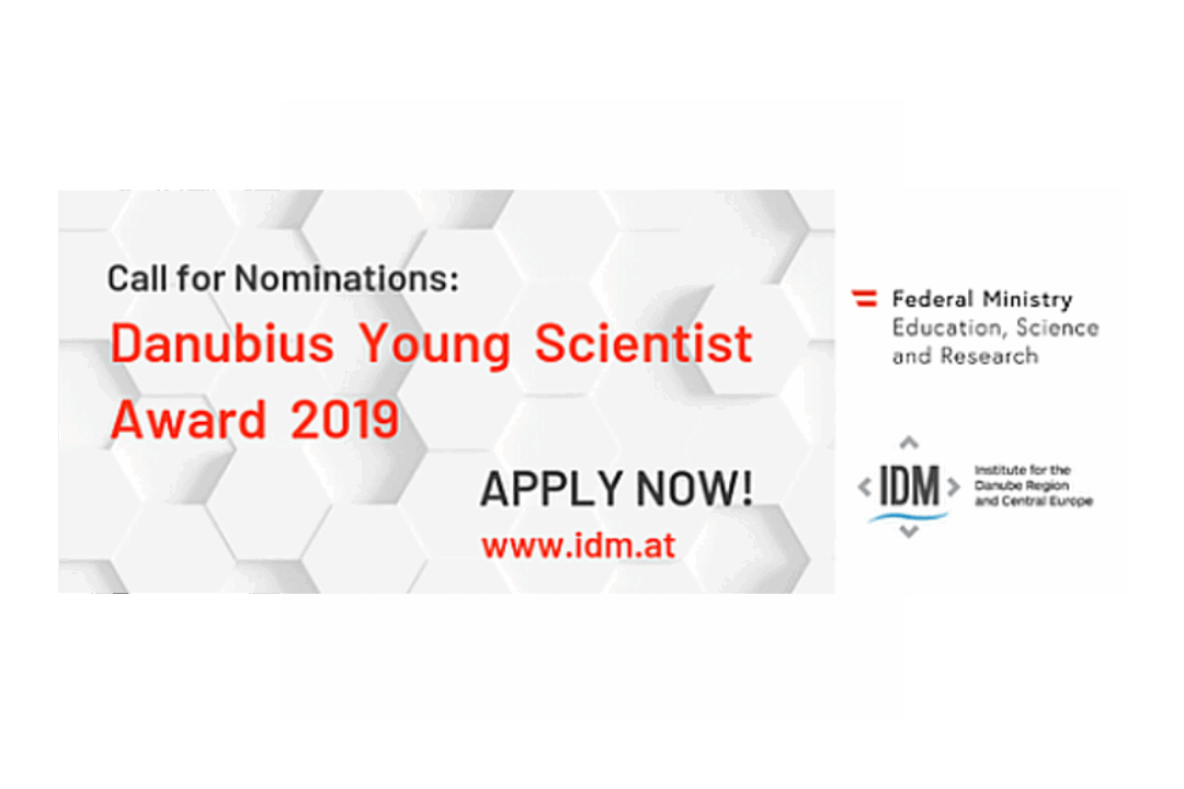 CALL FOR NOMINATIONS – DANUBIUS YOUNG SCIENTIST AWARD 2019