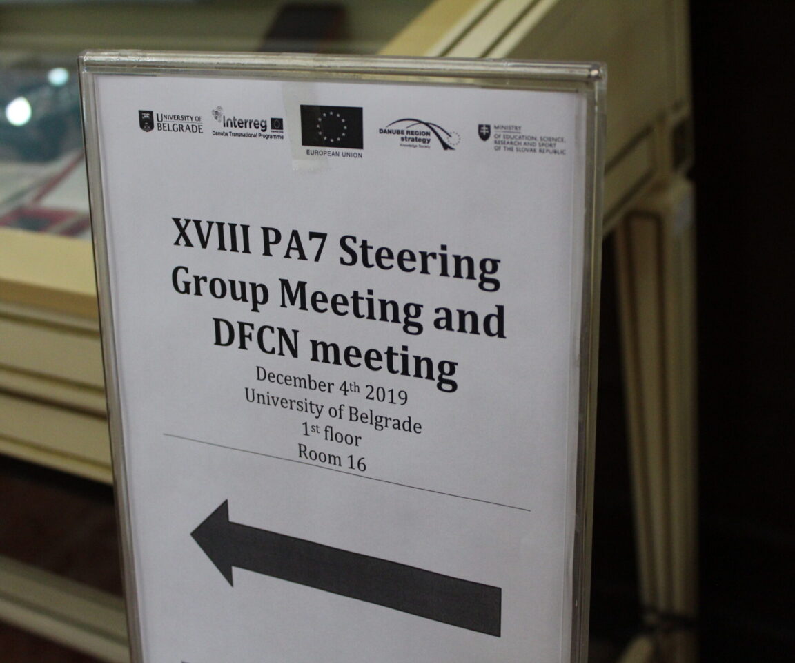 18th PA7 SG Meeting and DFCN Meeting