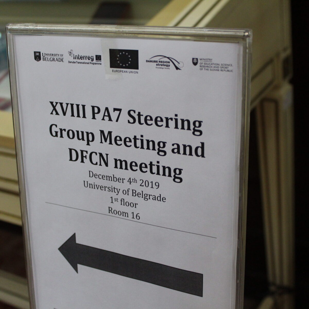 18th PA7 SG Meeting and DFCN Meeting
