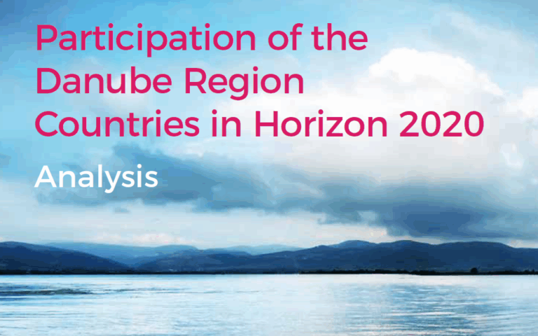 Participation of the Danube Region Countries in Horizon 2020 – Analysis