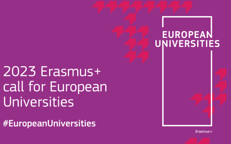 Opening of 2023 Erasmus+ European Universities call