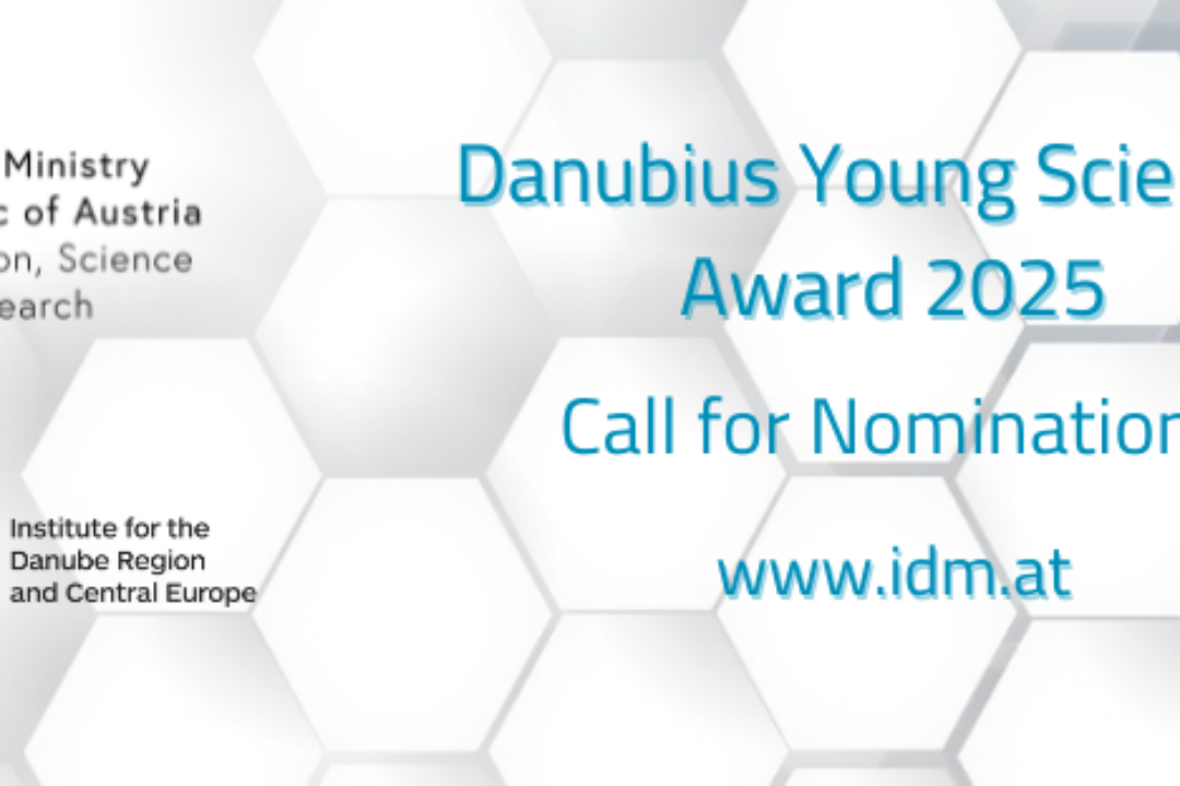 The Danubius Young Scientist Award is open for nominations!
