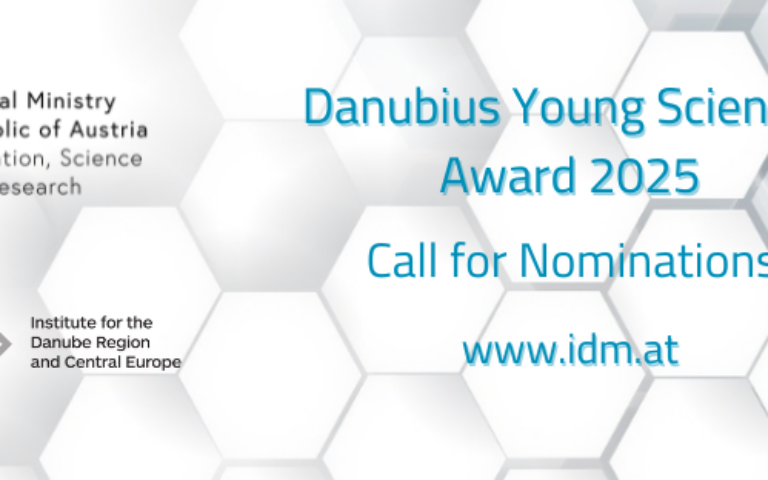 The Danubius Young Scientist Award is open for nominations!